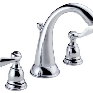 Delta Chrome Bathroom Faucet 6-16 in.