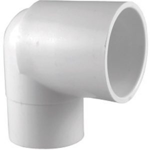 Charlotte Pipe Schedule 40 2 in. Spigot X 2 in. D Slip PVC Street Elbow