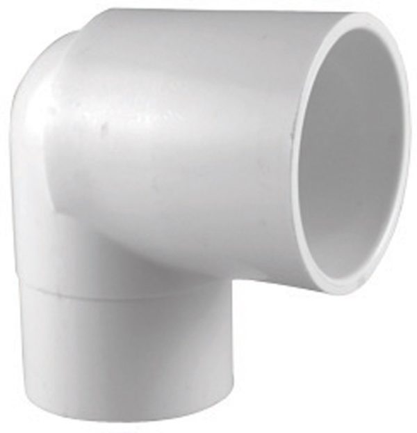 Charlotte Pipe Schedule 40 2 in. Spigot X 2 in. D Slip PVC Street Elbow