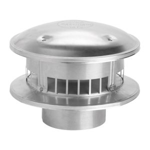 Selkirk 3 in. D Aluminum Stove Pipe Metalbestos Top