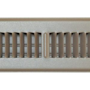 Tru Aire 2 in. H X 12 in. W 2-Way Powder Coat Brown Steel Floor Register