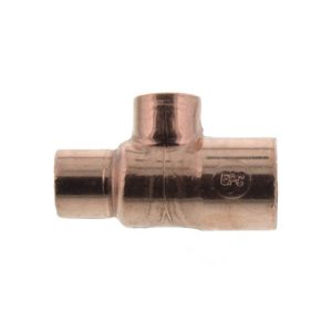 Nibco 3/4 in. Copper X 1/2 in. D Sweat Copper Tee 1 pk