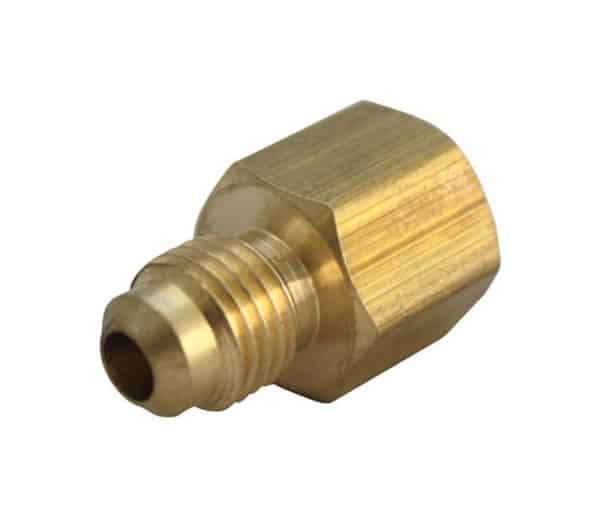 JMF Company 5/8 in. Flare X 1/2 in. D FPT Brass Adapter