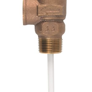 Cash Acme MNPT Bronze Temperature and Pressure Relief Valve FNPT