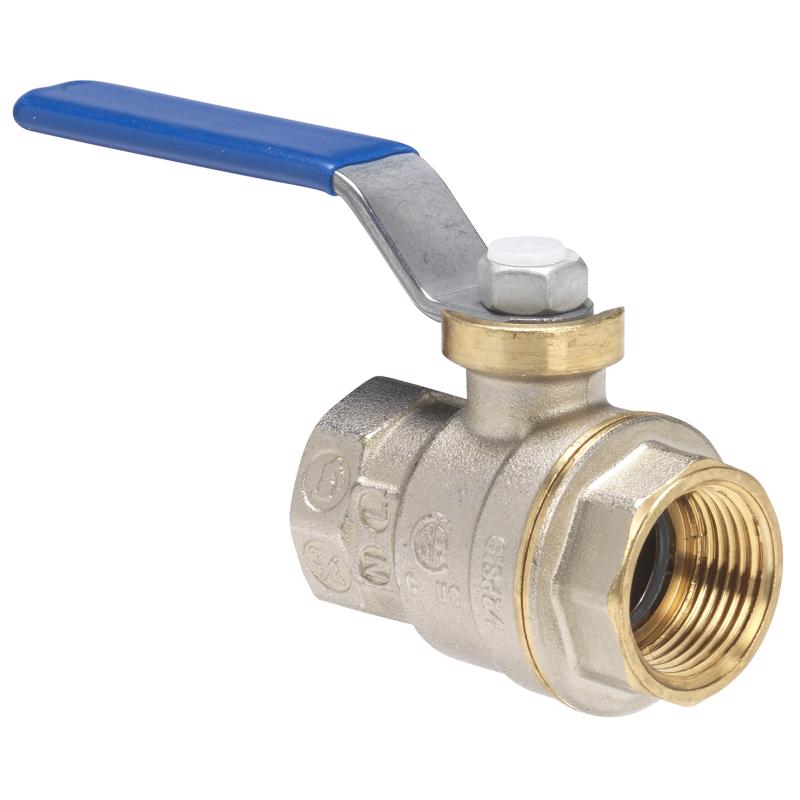 Homewerks 1/4 in. Brass FIP Ball Valve Full Port - PaintPlace New York