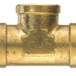 JMF Company 1/8 in. FPT X 1/8 in. D FPT Brass Tee
