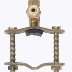 JMF Company 1/4 in. 3/8 in. Brass Needle Valve