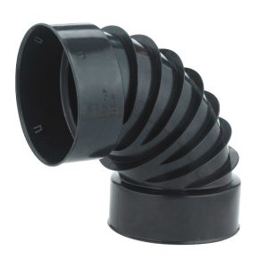 Advance Drainage Systems 4 in. Snap X 4 in. D Snap Polyethylene 8 in. 90 Degree Elbow