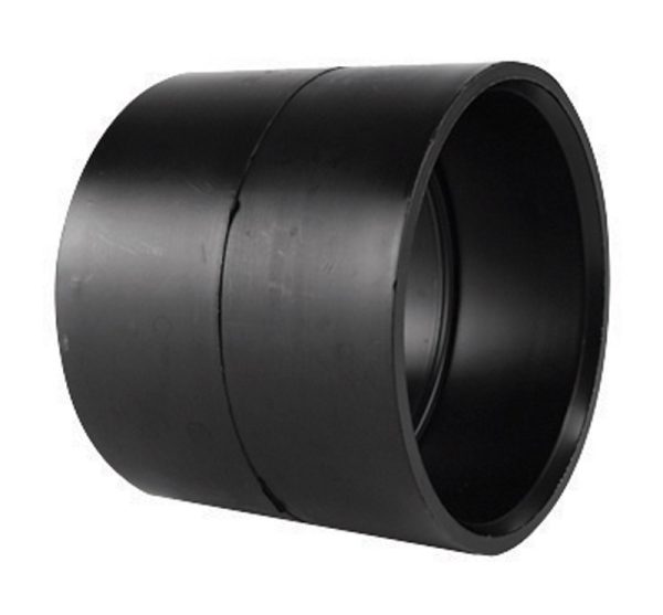 Charlotte Pipe 4 in. Hub X 4 in. D Hub ABS Coupling