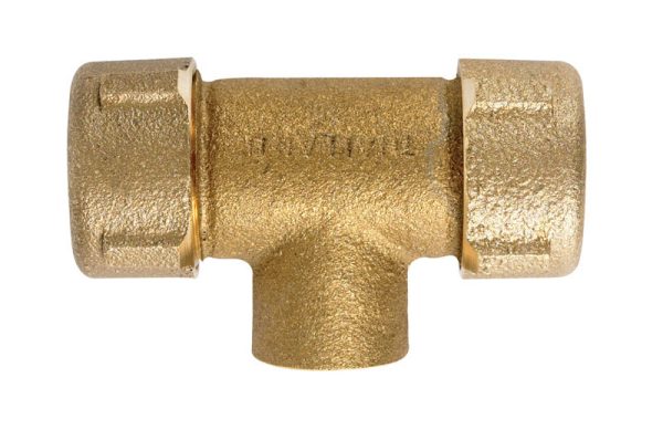BK Products Southland 1/2 in. FPT X 3/4 in. D Sweat Galvanized Brass Tee