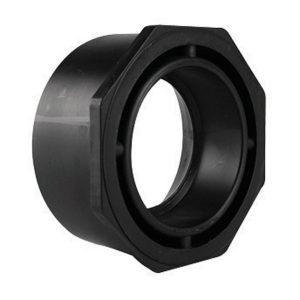 Charlotte Pipe 4 in. Hub X 3 in. D Spigot ABS Flush Bushing