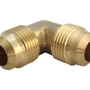 JMF Company 3/8 in. Flare X 3/8 in. D Flare Brass 90 Degree Elbow