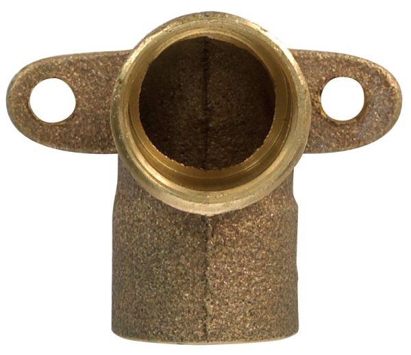 Nibco 1/2 in. Sweat X 1/2 in. D Sweat Brass Drop Ear Elbow 1 pk