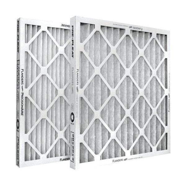 AAF Flanders 18 in. W X 14 in. H X 1 in. D Synthetic 8 MERV Pleated Air Filter 1 pk