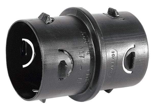 Advance Drainage Systems Schedule 40 4 in. Snap X 4 in. D Snap Polyethylene Coupler