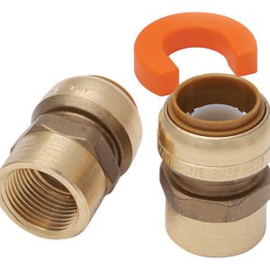 SharkBite 3/4 in. 3/4 in. D Brass Water Heater Installation Kit