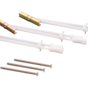 Delta 1 in. L Plastic Grab Bar Anchor