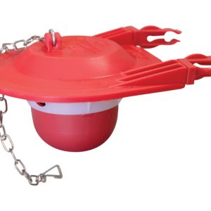 Korky Toilet Flapper Red For Universal 3 in.
