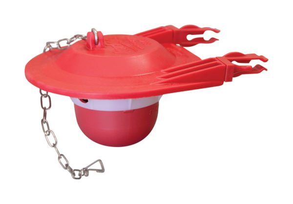 Korky Toilet Flapper Red For Universal 3 in.