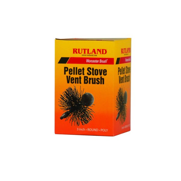 Rutland Round Poly Pellet Stove Vent Brush