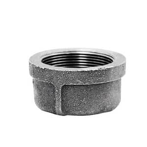 Anvil 2 in. FPT Black Malleable Iron Cap