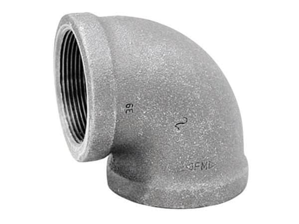 Anvil 2 in. FPT X 2 in. D FPT Black Malleable Iron 90 Degree Elbow