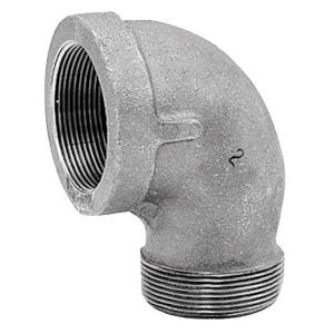 Anvil 3/8 in. FPT X 3/8 in. D FPT Black Malleable Iron Street Elbow