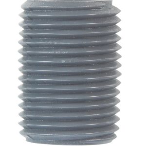 BK Products Schedule 80 1/2 in. MIP each PVC Close Nipple