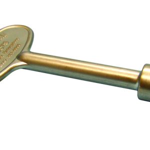 Blue Flame Silver Satin Chrome Zinc Gas Valve Key