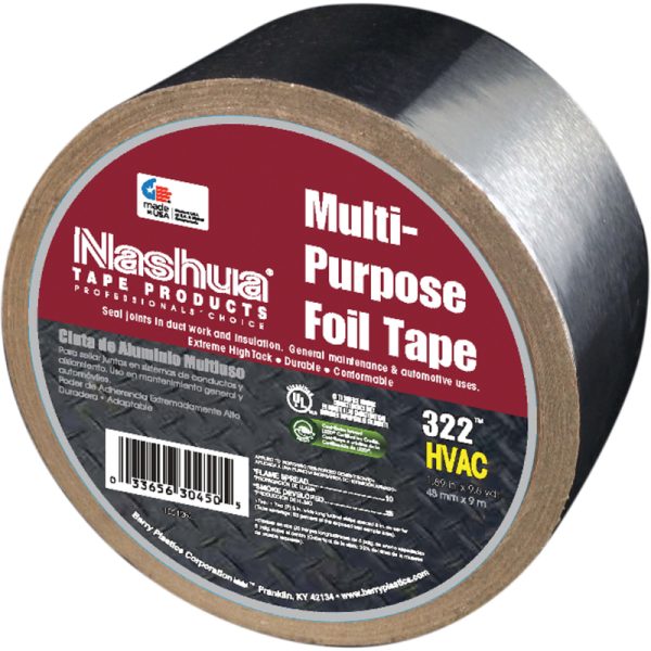 Nashua 1.89 in. W X 9.8 yd L Silver Foil Tape