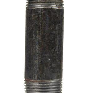 Anvil 2 in. MPT Black Steel 4 in. L Nipple