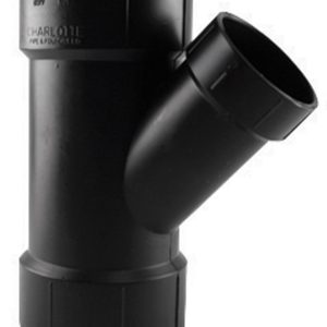 Charlotte Pipe 3 in. Hub X 3 in. D Hub ABS Wye