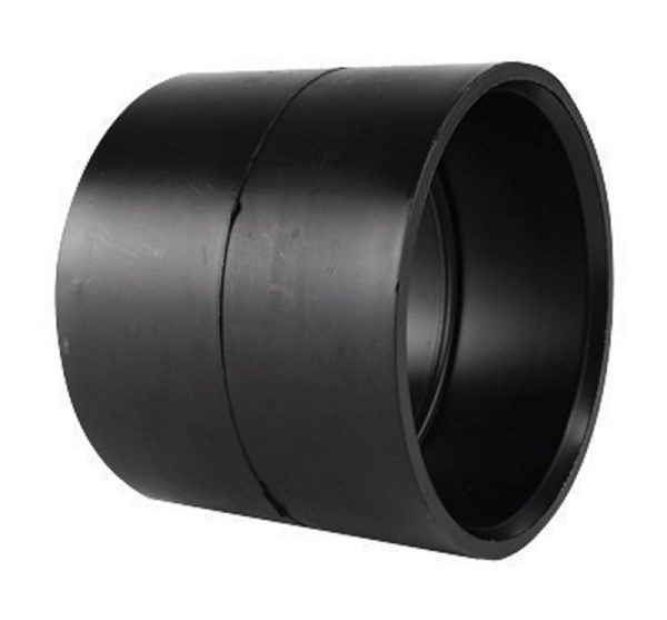 Charlotte Pipe 2 in. Hub X 2 in. D Hub ABS Coupling