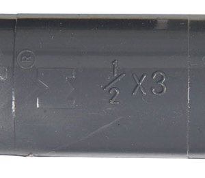 BK Products Schedule 80 1/2 in. MPT each PVC 3 in. Nipple