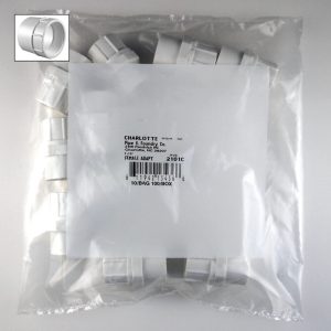 Charlotte Pipe Schedule 40 1/2 in. Slip X 1/2 in. D FPT PVC Pipe Adapter