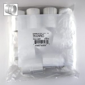 Charlotte Pipe Schedule 40 1 in. Slip X 1 in. D FPT PVC Pipe Adapter