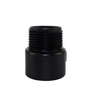 Charlotte Pipe 3 in. MPT X 3 in. D Hub ABS Adapter