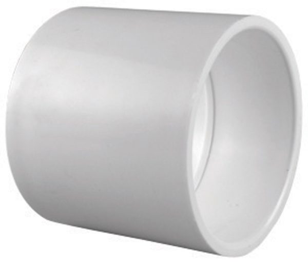Charlotte Pipe Schedule 40 3 in. Slip X 3 in. D Slip PVC Coupling