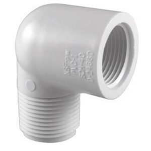 Charlotte Pipe Schedule 40 1/2 in. MPT X 1/2 in. D MPT PVC Street Elbow