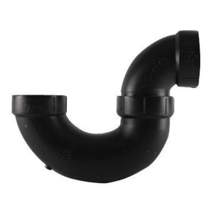 Charlotte Pipe 2 in. Hub X 2 in. D Hub ABS P-Trap