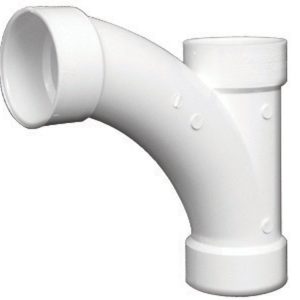 Charlotte Pipe Schedule 40 2 in. Hub X 2 in. D Hub PVC Long Turn Wye