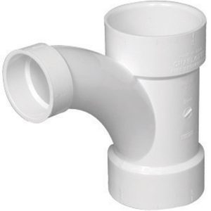 Charlotte Pipe 3 in. Hub X 3 in. D Hub PVC Wye