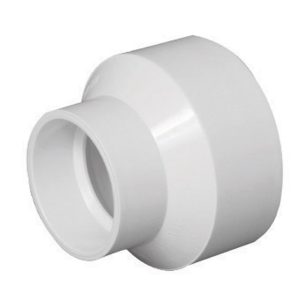 Charlotte Pipe Schedule 40 1-1/2 in. Hub X 2 in. D Hub PVC Reducing Coupling