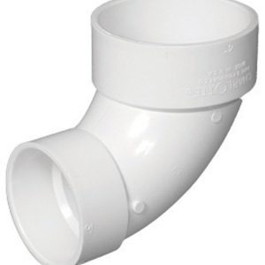 Charlotte Pipe 4 in. Hub X 3 in. D Hub PVC Elbow