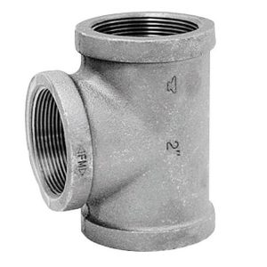 Anvil 1/4 in. FPT X 1/4 in. D FPT Black Malleable Iron Reducing Tee
