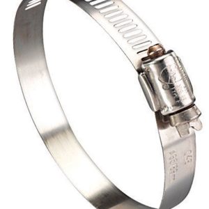 Ideal Hy Gear 4-1/2 in to 6-1/2 in. SAE 96 Silver Hose Clamp Stainless Steel Band