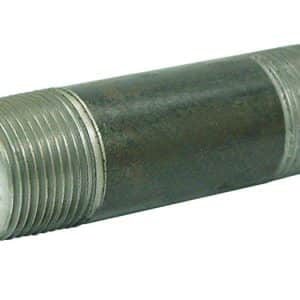 Anvil Beck 1 in. MPT Black Steel 12 in. L Nipple