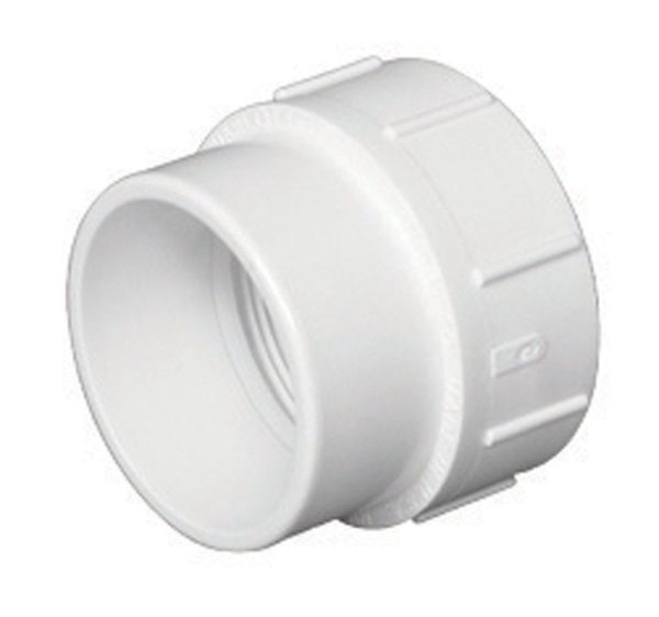 Charlotte Pipe Schedule 40 1-1/2 in. Spigot X 1-1/2 in. D FPT PVC Adapter