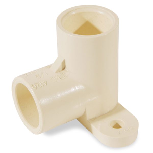 Charlotte Pipe FlowGuard 1/2 in. Socket X 1/2 in. D Socket CPVC Drop Ear Elbow