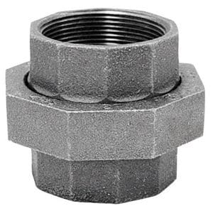 Anvil 1/4 in. FPT X 1/4 in. D FPT Black Malleable Iron Union